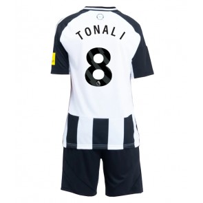 Newcastle United Sandro Tonali #8 Dětské Domácí dres komplet 2024-25 Krátký Rukáv (+ trenýrky)